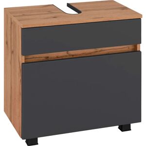 WELLTIME Lucca Badezimmer Unterschrank - Soft-Close, Rustikales Design WELLTIME Lucca Badezimmer Unterschrank - Soft-Close, Rustikales Design