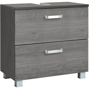 Welltime Ravenna Badezimmerunterschrank - Grau - Soft-Close, 60cm Welltime Ravenna Badezimmerunterschrank - Grau - Soft-Close, 60cm