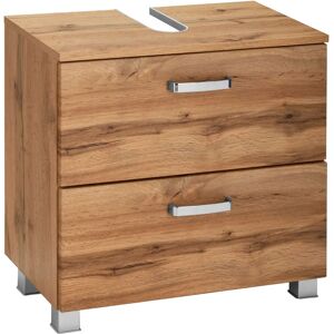 WELLTIME Ravenna Badezimmer-Unterschrank - 60cm, Soft-Close, Eichefarben WELLTIME Ravenna Badezimmer-Unterschrank - 60cm, Soft-Close, Eichefarben