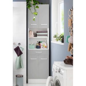 HELD MÖBEL Ribera 50x190cm Badschrank grau - Hochschrank HELD MÖBEL Ribera 50x190cm Badschrank grau - Hochschrank