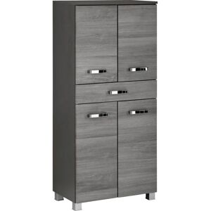 HELD MÖBEL Ravenna Badschrank - 60x135cm - Grau HELD MÖBEL Ravenna Badschrank - 60x135cm - Grau
