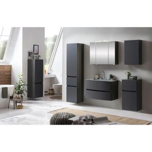 WELLTIME Kaunas 80cm Grau Soft-Close Waschbecken WELLTIME Kaunas 80cm Grau Soft-Close Waschbecken
