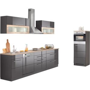 KOCHSTATION KS-Wien - Komplett graue Küchenzeile KOCHSTATION KS-Wien - Komplett graue Küchenzeile