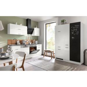 Kochstation KS-Trier Weiße Hochglanz-Küche - Komplettküchen-Set Kochstation KS-Trier Weiße Hochglanz-Küche - Komplettküchen-Set