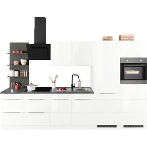 Kochstation KS-Brindisi 330cm Weiße Küche - Küchenzeile Kochstation KS-Brindisi 330cm Weiße Küche - Küchenzeile