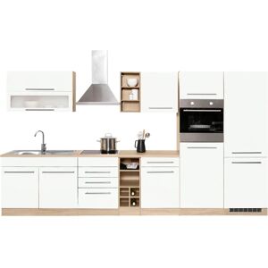 Kochstation Eton Küchen Set - Komplettküche Weiß - 360x60cm Kochstation Eton Küchen Set - Komplettküche Weiß - 360x60cm