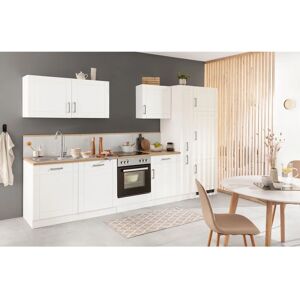 Kochstation Tinnum Weiße Küchenzeile - Komplettküchen-Set mit Spüle & Schränken Kochstation Tinnum Weiße Küchenzeile - Komplettküchen-Set mit Spüle & Schränken