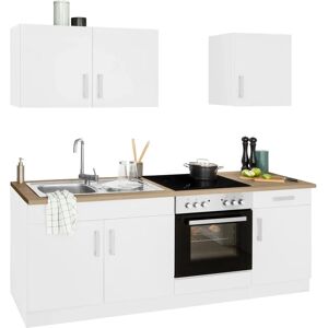 Held Möbel Gera Küchenzeile - Weiß - 210cm Breite Held Möbel Gera Küchenzeile - Weiß - 210cm Breite