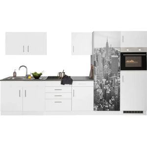 Kochstation KS-Paris Weiße Küchenzeile - Komplettküchen-Set Kochstation KS-Paris Weiße Küchenzeile - Komplettküchen-Set