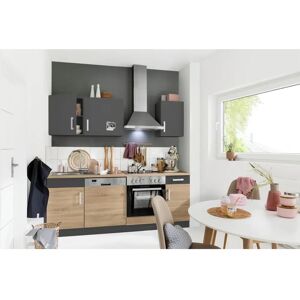 Kochstation KS-Gera - Komplettküchen-Set, 210cm x 60cm - Küchenzeile Kochstation KS-Gera - Komplettküchen-Set, 210cm x 60cm - Küchenzeile