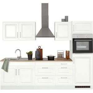 Kochstation Stockholm Weiße Küchenzeile - Modular, 270cm Kochstation Stockholm Weiße Küchenzeile - Modular, 270cm