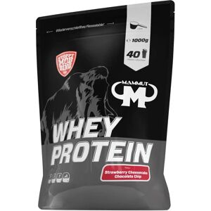 Mammut Syrovátkový protein - Jahodový cheesecak s čokoládovými kousky - Prášek Mammut Syrovátkový protein - Jahodový cheesecak s čokoládovými kousky - Prášek