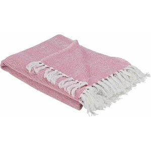 Beliani Pink Baumwollendecke 130x160cm Bettüberwurf - Decke Beliani Pink Baumwollendecke 130x160cm Bettüberwurf - Decke