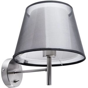 Beliani Wall Lamp Grey COLUMBIA - Modern Wall Light Beliani Wall Lamp Grey COLUMBIA - Modern Wall Light