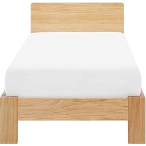 Beliani Bed Light Pine Wood EU Single Size - ROYAN - Bed Beliani Bed Light Pine Wood EU Single Size - ROYAN - Bed