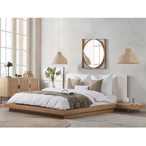 Rete da Letto Beliani Legno Chiaro EU King Size - Rete da Letto Rete da Letto Beliani Legno Chiaro EU King Size - Rete da Letto