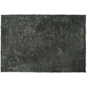Beliani Dark Grey Shaggy Area Rug - 160x230cm - Modern Style Beliani Dark Grey Shaggy Area Rug - 160x230cm - Modern Style