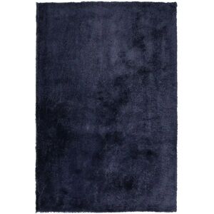 Beliani Blue Shaggy Area Rug - 140x200 cm Beliani Blue Shaggy Area Rug - 140x200 cm