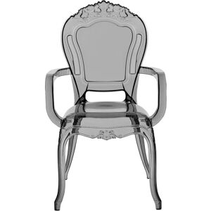 Beliani VERMONT Black Acrylic Dining Chairs - Dining Chairs Beliani VERMONT Black Acrylic Dining Chairs - Dining Chairs