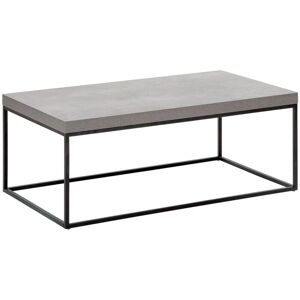 Beliani Coffee Table MDF Light Grey DELANO - Coffee Table with Concrete Effect, Industrial Style Beliani Coffee Table MDF Light Grey DELANO - Coffee Table with Concrete Effect, Industrial Style