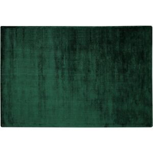 Beliani Green Viscose Area Rug - Rectangular Floor Covering Beliani Green Viscose Area Rug - Rectangular Floor Covering