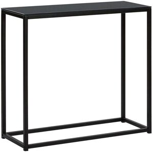 Beliani Console Table Black - Modern Living Room Furniture Beliani Console Table Black - Modern Living Room Furniture