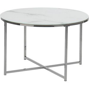 Beliani Quincy Silver Marble Coffee Table - Coffee Table Beliani Quincy Silver Marble Coffee Table - Coffee Table