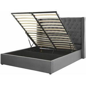 Beliani Bed with Storage LUBBON 160x200cm - Bed with Storage Beliani Bed with Storage LUBBON 160x200cm - Bed with Storage