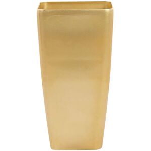 Beliani Gold Quadrat Pflanzkübel - Für Außen Beliani Gold Quadrat Pflanzkübel - Für Außen
