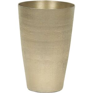 Beliani Gold Flower Vase - Modern Aluminium Decor - 31cm Beliani Gold Flower Vase - Modern Aluminium Decor - 31cm
