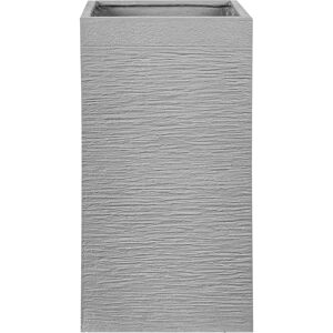 Beliani Plant Pot DION - Grey, 40x77cm, Modern Style Beliani Plant Pot DION - Grey, 40x77cm, Modern Style