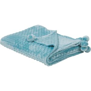 Beliani Blanket Light Blue 200x220cm - Blanket Beliani Blanket Light Blue 200x220cm - Blanket