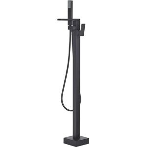 Beliani Bath Mixer Tap Black Matt - Bath Faucet - Modern Bathroom Accessories Beliani Bath Mixer Tap Black Matt - Bath Faucet - Modern Bathroom Accessories