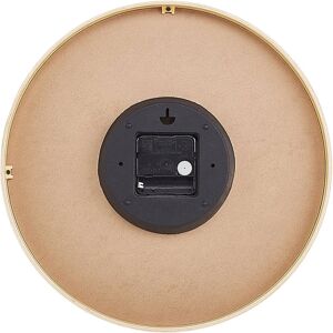 Beliani Wall Clock Grey GORDOLA - 31cm Retro Vintage Design Beliani Wall Clock Grey GORDOLA - 31cm Retro Vintage Design