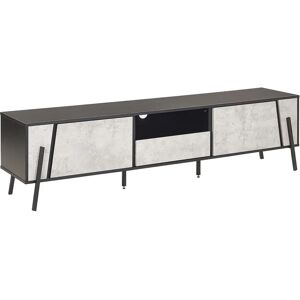 Beliani BLACKPOOL Light Grey TV Stand - TV Stand Beliani BLACKPOOL Light Grey TV Stand - TV Stand