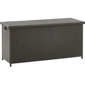 Beliani Storage Box MODENA - Weather-Resistant PE Rattan, 126cm Beliani Storage Box MODENA - Weather-Resistant PE Rattan, 126cm