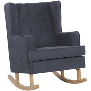 Beliani Trondheim Dark Grey Rocking Chair - Rocking Chair Beliani Trondheim Dark Grey Rocking Chair - Rocking Chair