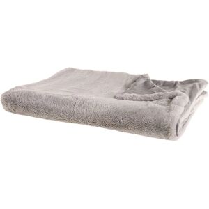 Beliani Blanket Grey Polyester Fabric 150 x 200 cm Living Room Throw Fluffy Decoration Modern Design Material:Polyester Size:x2x150 - Blanket Beliani Blanket Grey Polyester Fabric 150 x 200 cm Living Room Throw Fluffy Decoration Modern Design Material:Polyester Size:x2x150 - Blanket