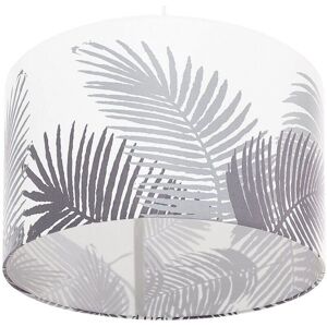 Lámpara Colgante Beliani Blanco y Gris ZILLER - Lámpara de Techo - Estilo Escandinavo Moderno Lámpara Colgante Beliani Blanco y Gris ZILLER - Lámpara de Techo - Estilo Escandinavo Moderno