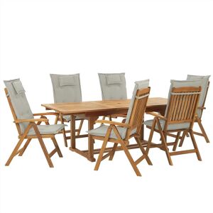 Beliani Garden Dining Set Java - 6 Seater Outdoor Table Beliani Garden Dining Set Java - 6 Seater Outdoor Table