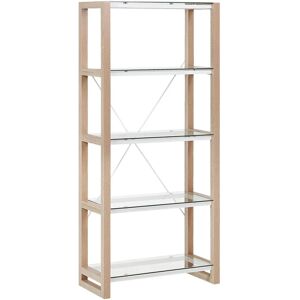 Beliani JENKS Bookcase White - Scandinavian Design - 4 Shelves Beliani JENKS Bookcase White - Scandinavian Design - 4 Shelves