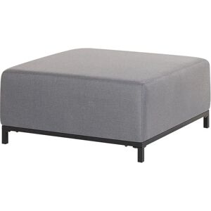 Pouf ROVIGO Gris de Beliani - Ottomans - Publicité Pouf ROVIGO Gris de Beliani - Ottomans - Publicité