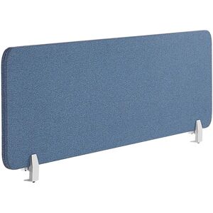 Beliani WALLY Blue Desk Screen - Acoustic Modular Office Divider Beliani WALLY Blue Desk Screen - Acoustic Modular Office Divider