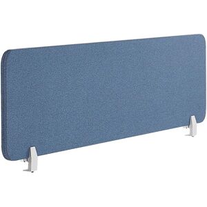Beliani WALLY Blue Desk Screen - Acoustic Divider Office Privacy Beliani WALLY Blue Desk Screen - Acoustic Divider Office Privacy