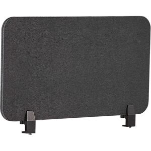 Beliani WALLY Dark Grey Desk Screen - Acoustic Divider Beliani WALLY Dark Grey Desk Screen - Acoustic Divider