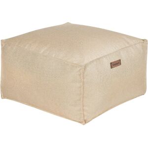 Beliani MUKKI Pouffe Beige - Tabouret Moderne en Tissu Carré - Publicité Beliani MUKKI Pouffe Beige - Tabouret Moderne en Tissu Carré - Publicité