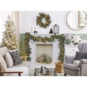 Beliani Wreath TENALA - Festive, Synthetic, 60 cm - Wreath Beliani Wreath TENALA - Festive, Synthetic, 60 cm - Wreath