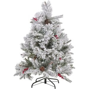 Beliani Christmas Tree White with Snow - Christmas Tree Beliani Christmas Tree White with Snow - Christmas Tree