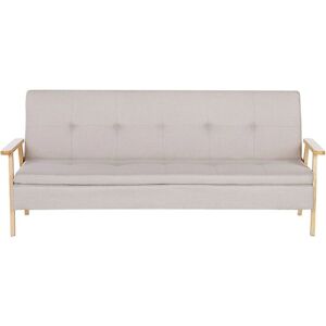 Beliani Sofa Bed TJORN - Beige - Modern Sofa Bed Beliani Sofa Bed TJORN - Beige - Modern Sofa Bed