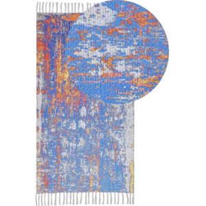 Beliani Multicolour Abstract Pattern Handwoven Area Rug - 80x150cm Beliani Multicolour Abstract Pattern Handwoven Area Rug - 80x150cm